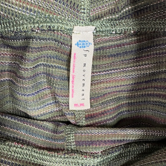 Free People Roll Out Yoga Legging Green Size Small - Picture 8 of 9